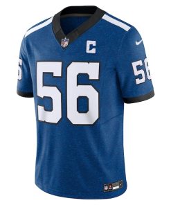 Alternative view of Quenton Nelson Indianapolis Colts Nike Vapor F.U.S.E. Limited Jersey - Blue