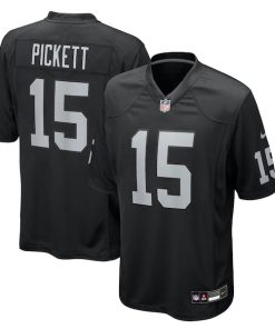 Kenny Pickett Las Vegas Raiders Nike Team Game Jersey -  Black