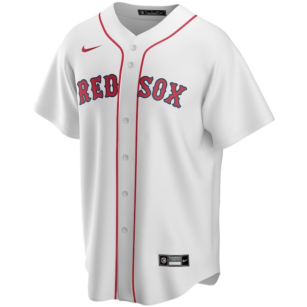 Boston Red Sox Nike Youth Home Replica Custom Jersey - White - Image 2