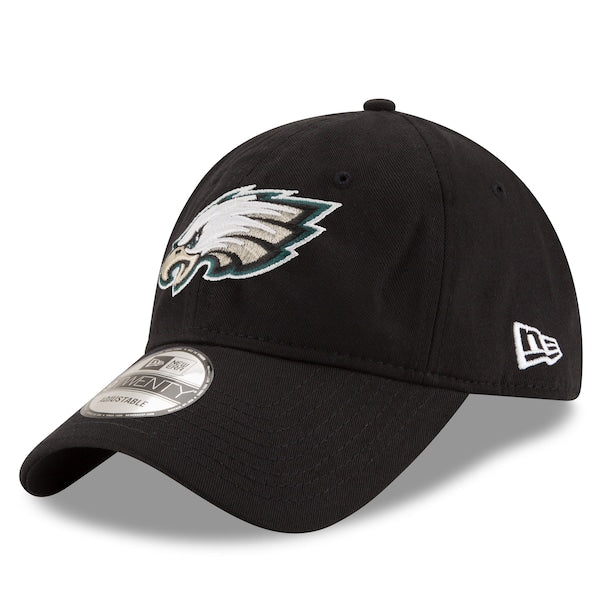 Philadelphia Eagles New Era Super Bowl LIX Champions Side Patch 9TWENTY Adjustable Hat - Black - Image 4