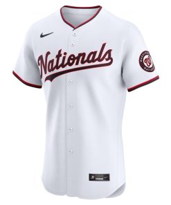 Alternative view of Washington Nationals Nike Home Elite Pick-A-Player Retired Roster Jersey - White