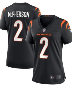 Evan McPherson Cincinnati Bengals Nike Women's Game Jersey - Black