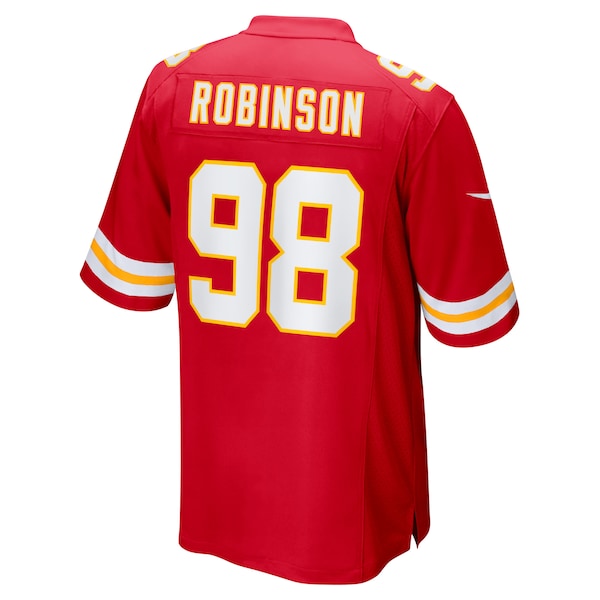 Janarius Robinson Kansas City Chiefs Nike Team Game Jersey - Red - Image 3