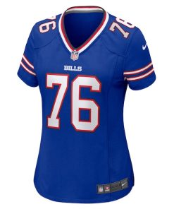 Alternative view of David Edwards Buffalo Bills Nike Women's Game Jersey - Royal