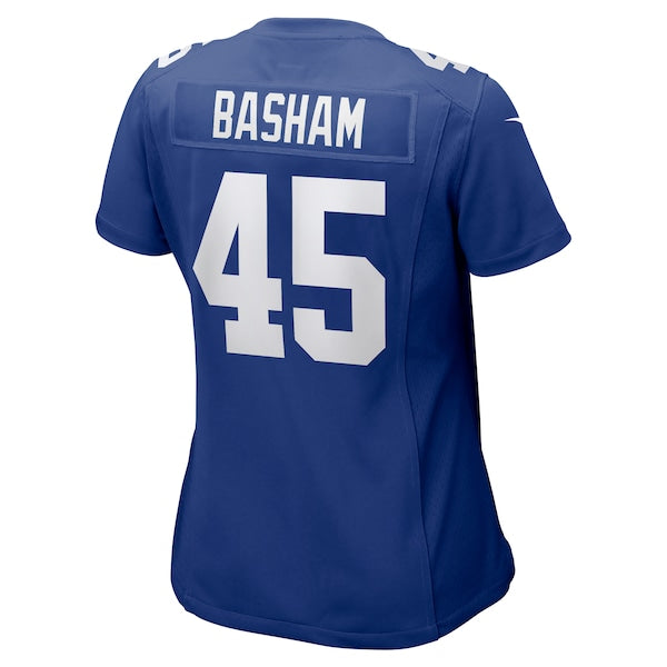 Boogie Basham New York Giants Nike Women's Game Jersey - Royal - Image 3