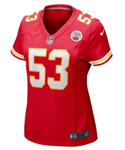 Alternative view of BJ Thompson Kansas City Chiefs Nike Women's  Game Jersey -  Red