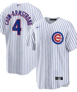 Pete Crow-Armstrong Chicago Cubs Nike Home Replica Jersey - White/Royal