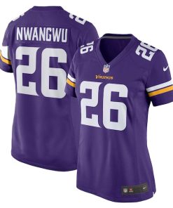Kene Nwangwu Minnesota Vikings Nike Women's Game Jersey - Purple