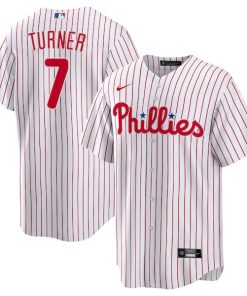 Trea Turner Philadelphia Phillies Nike Home Replica Player Jersey - White