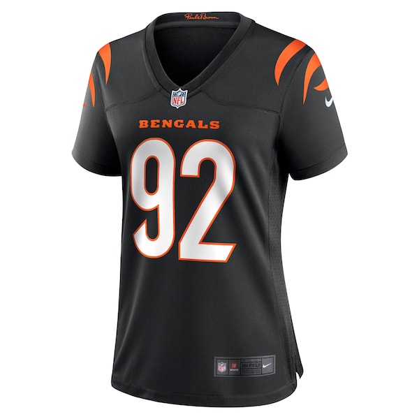 B.J. Hill Cincinnati Bengals Nike Women's Game Jersey - Black - Image 2