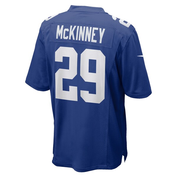 Xavier McKinney New York Giants Nike Game Jersey - Royal/White - Image 4
