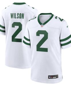 Zach Wilson New York Jets Nike Alternate Game Jersey - White