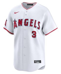 Alternative view of Taylor Ward Los Angeles Angels Nike Home Limited Player Jersey - White