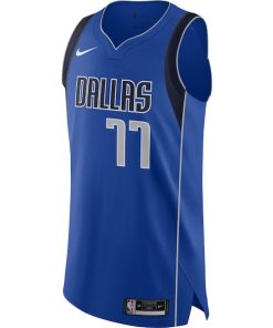 Alternative view of Luka Don?i? Dallas Mavericks Nike Authentic Jersey - Association Edition - Blue