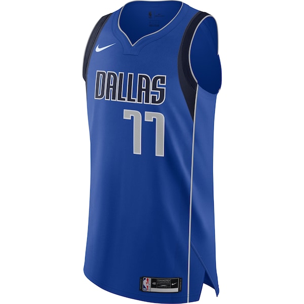 Luka Don?i? Dallas Mavericks Nike Authentic Jersey - Association Edition - Blue - Image 2