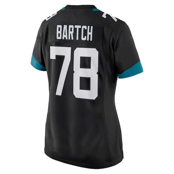 Ben Bartch Jacksonville Jaguars Nike Women's Game Jersey - Black/Teal - Image 4