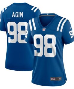 McTelvin Agim Indianapolis Colts Nike Women's Team Game Jersey -  Royal