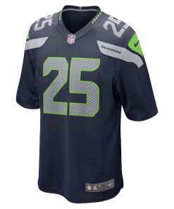 Alternative view of Kenny McIntosh Seattle Seahawks Nike  Game Jersey - College Navy