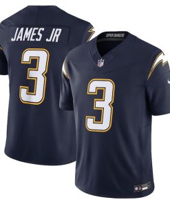 Alternative view of Derwin James Jr. Los Angeles Chargers Nike Alternate Super Chargers Vapor F.U.S.E. Limited Jersey - Navy/White/Powder Blue/Gold