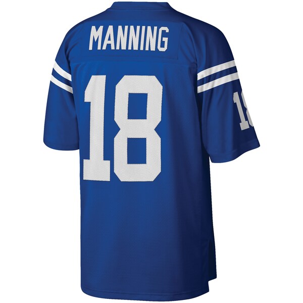 Peyton Manning Indianapolis Colts Big & Tall 1998 Retired Player Replica Jersey - Royal - Image 3