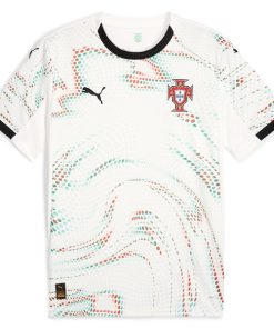 Alternative view of Portugal National Team Puma 2025 Away Replica Jersey - White