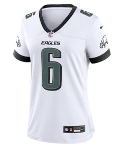 Alternative view of DeVonta Smith Philadelphia Eagles Nike Game Jersey - White