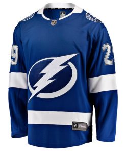 Alternative view of Pontus Holmberg Tampa Bay Lightning  Home Breakaway Jersey - Blue