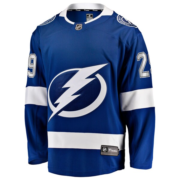 Pontus Holmberg Tampa Bay Lightning Home Breakaway Jersey - Blue - Image 2