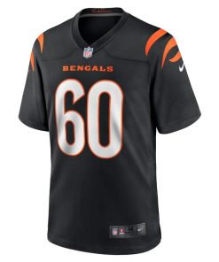 Alternative view of Jaxson Kirkland Cincinnati Bengals Nike Team Game Jersey -  Black