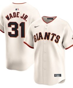 LaMonte Wade Jr. San Francisco Giants Nike Home Limited Player Jersey - Cream