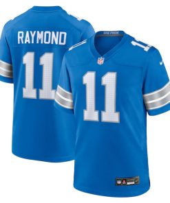Kalif Raymond Detroit Lions Nike Team Game Jersey -  Blue