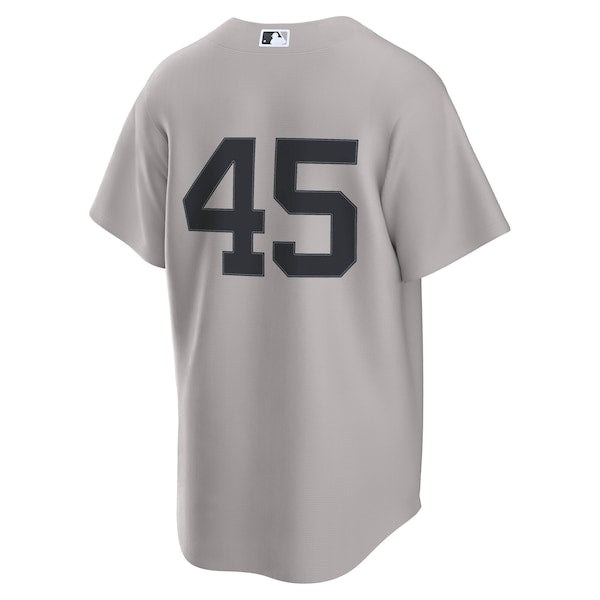 Gerrit Cole New York Yankees Nike Road Replica Jersey - Gray - Image 3