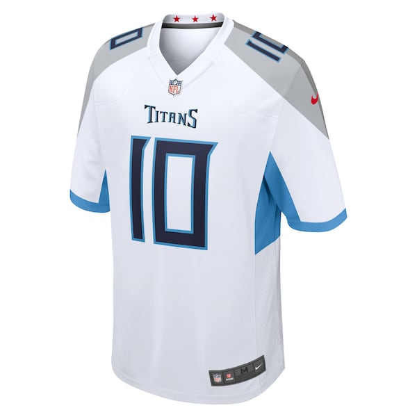 DeAndre Hopkins Tennessee Titans Nike Game Jersey - White/Light Blue/Navy - Image 3