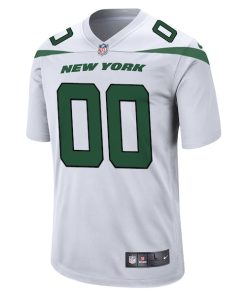 Alternative view of New York Jets Nike Custom Game Jersey - White