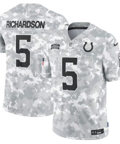 Anthony Richardson Indianapolis Colts Nike 2024 Salute to Service Limited Jersey - Arctic Camo
