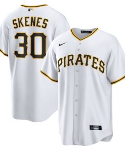 Paul Skenes Pittsburgh Pirates Nike Home Replica Player Jersey - White