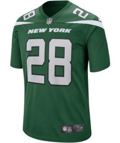 Alternative view of Curtis Martin New York Jets Nike Game Retired Player Jersey - Gotham Green/White