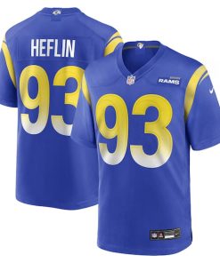 Jack Heflin Los Angeles Rams Nike Team Game Jersey -  Royal
