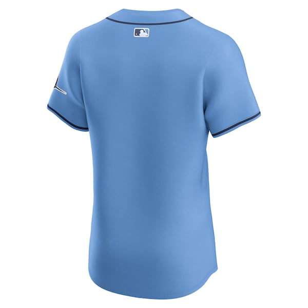Tampa Bay Rays Nike Alternate Elite Jersey - Light Blue/White - Image 4