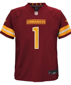 Alternative view of Jahan Dotson Washington Commanders Nike Preschool Game Jersey - Burgundy