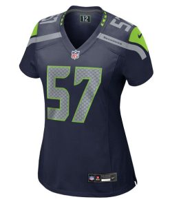 Alternative view of Connor O'Toole Seattle Seahawks Nike Women's Team Game Jersey -  College Navy