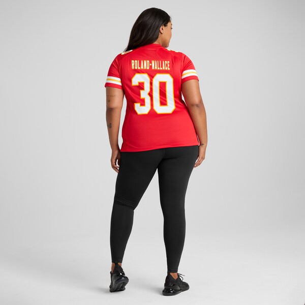 Chris Roland-Wallace Kansas City Chiefs Nike Women's Game Jersey - Red - Image 8