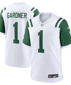 Ahmad Sauce Gardner New York Jets Nike Classic Alternate Game Jersey - White