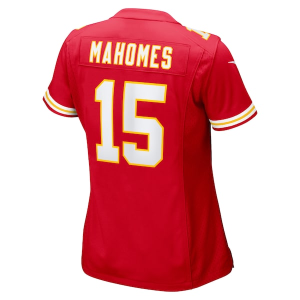 Patrick Mahomes Kansas City Chiefs Nike Women's Super Bowl LVIII Game Jersey - Red - Image 5
