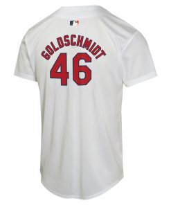 Alternative view of Paul Goldschmidt St. Louis Cardinals Nike Youth Home Game Player Jersey - White