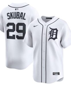 Tarik Skubal Detroit Tigers Nike Home Limited Player Jersey - White