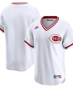 Cincinnati Reds Nike Throwback Cooperstown Collection Limited Jersey - White