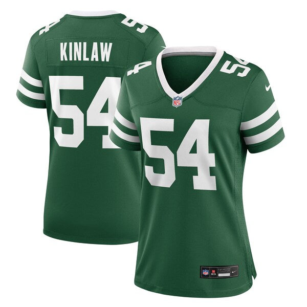 Javon Kinlaw New York Jets Nike Women's Team Game Jersey - Legacy Green - Image 2