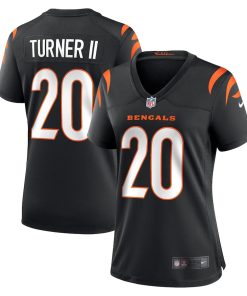 DJ Turner Cincinnati Bengals Nike Women's Team Game Jersey -  Black