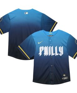 Philadelphia Phillies Nike Toddler City Connect Team Limited Jersey - Blue